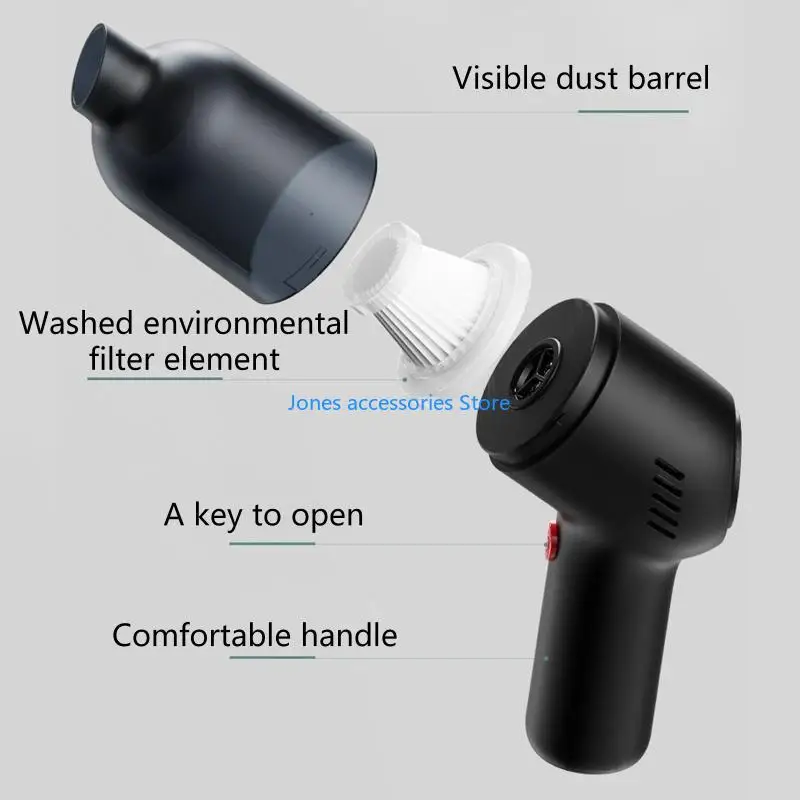 

W8KD 120 Вт мощный циклонный пылесос помощник по дому беспроводной пылесос для автомобиля домашний диван клавиатура