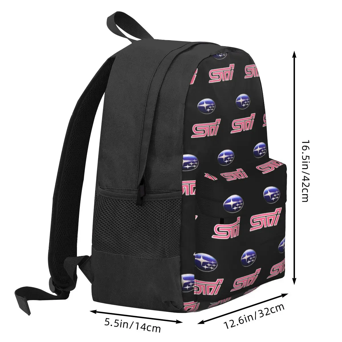 Subaru STI mochilas de coche para niños y niñas, mochilas escolares de dibujos animados, mochila para ordenador portátil, bolso de hombro