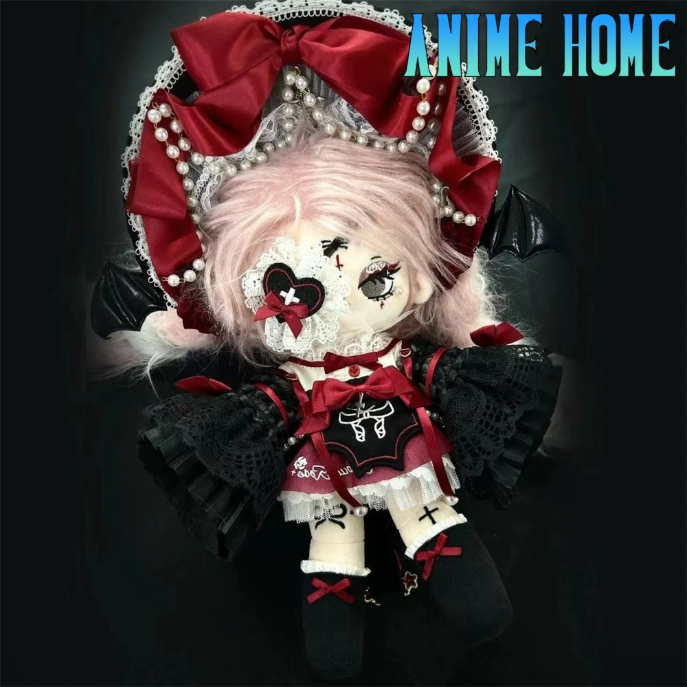 

Original Vampire Demon Devil Lolita Suit For 20cm Doll Toy Clothes Costume Cosplay Kids Gift Cute XM