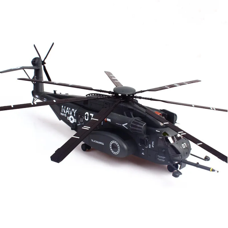 دييكاست 1:72 مقياس سبيكة البحرية الأمريكية MH-53E هليكوبتر CH-53 07 نموذج طائرة كلاسيكي الانتهاء ثابت جمع حلية العرض
