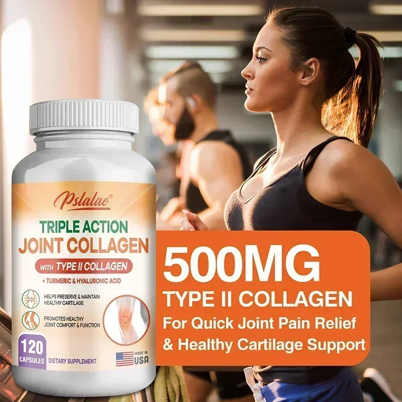 Colágeno articular de triple acción: promueve la salud y el confort de las articulaciones, alivia el dolor, la flexibilidad de las articulaciones y conserva el cartílago