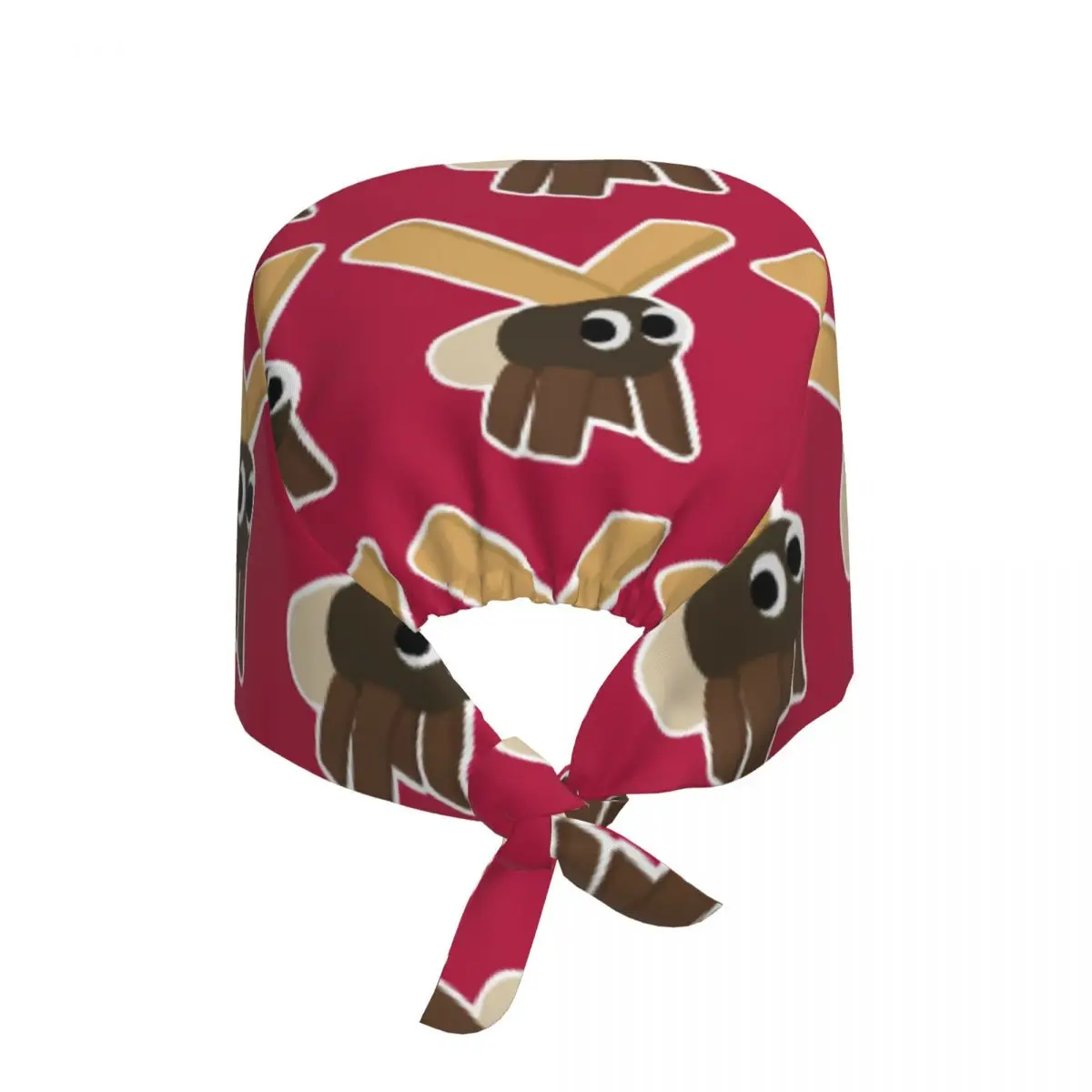 Charmallow Woods Bugsnax Characters Scrub Hat Doctor Working Surgical Cap Unisex verstellbare Pflegekappen für Zahnärzte