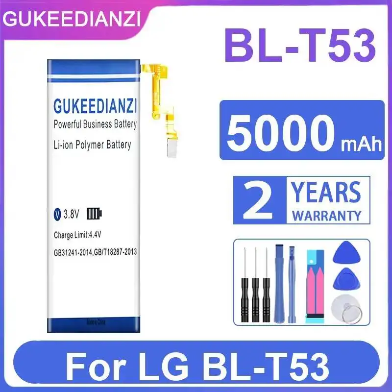 

Премиальная замена аккумулятора для мобильного телефона LG BL-T53, 5000 мАч