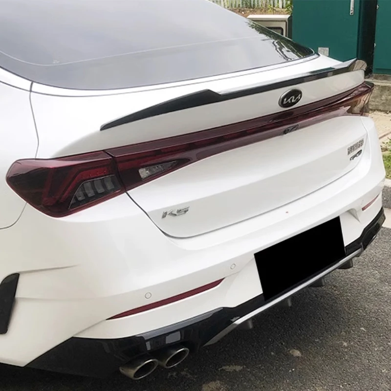 

M4 Style,For Spoiler Wing Kia K5 Optima 2020-2025 Year ABS Plastic Car Trunk Tail Lip Accessories Body Kit