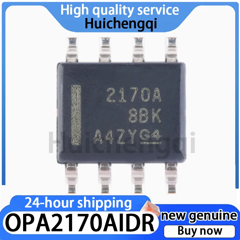 2PCS Original Genuine OPA2170AIDR SOIC-8 36V Dual Channel Operational Amplifier IC Chip