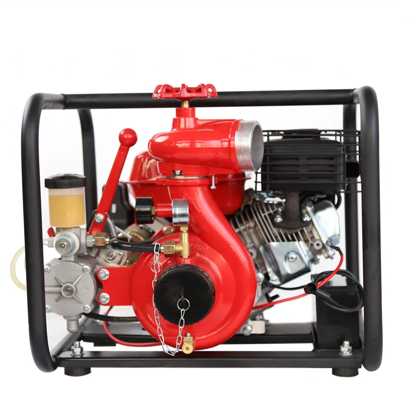Quality Small Gasoline Engine Portable Fire Fighting Water Pump