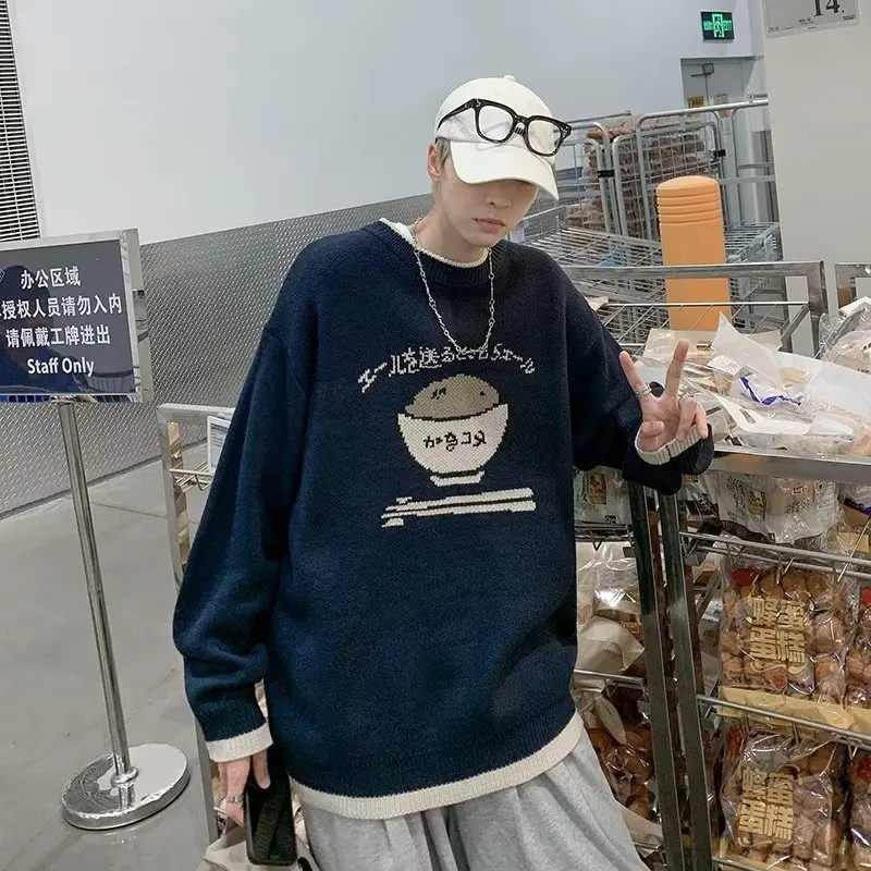 Nowe męskie i damskie swetry unisex na jesień i zimę 2025, wygodne i modne pulowery, ciepłe i codzienne ubrania, a