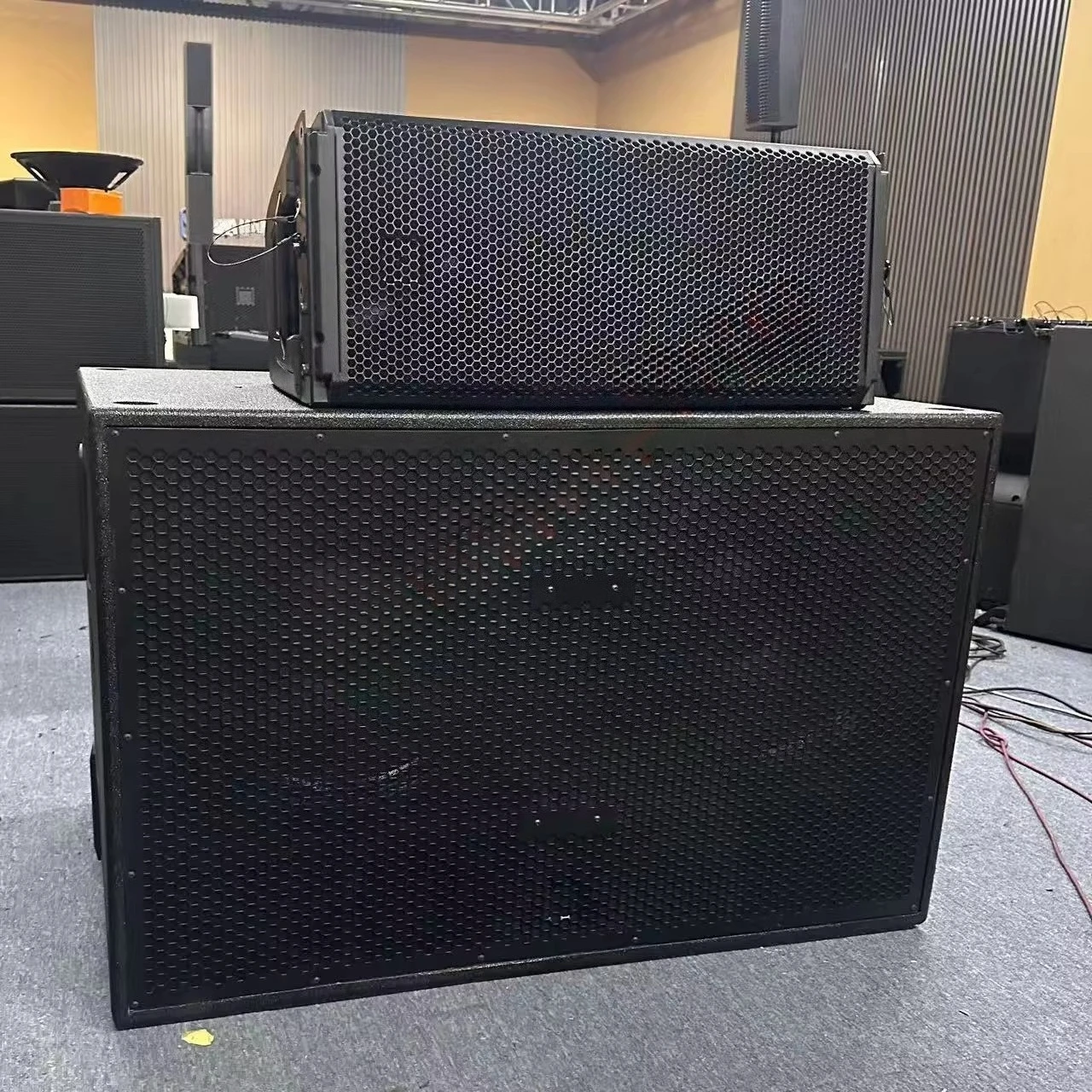 8006 Dual 18 Inch Subwoofers Professional Stage Audio Powered Speakers Pro Sound Sub 8006-AS Active  Subwoofer