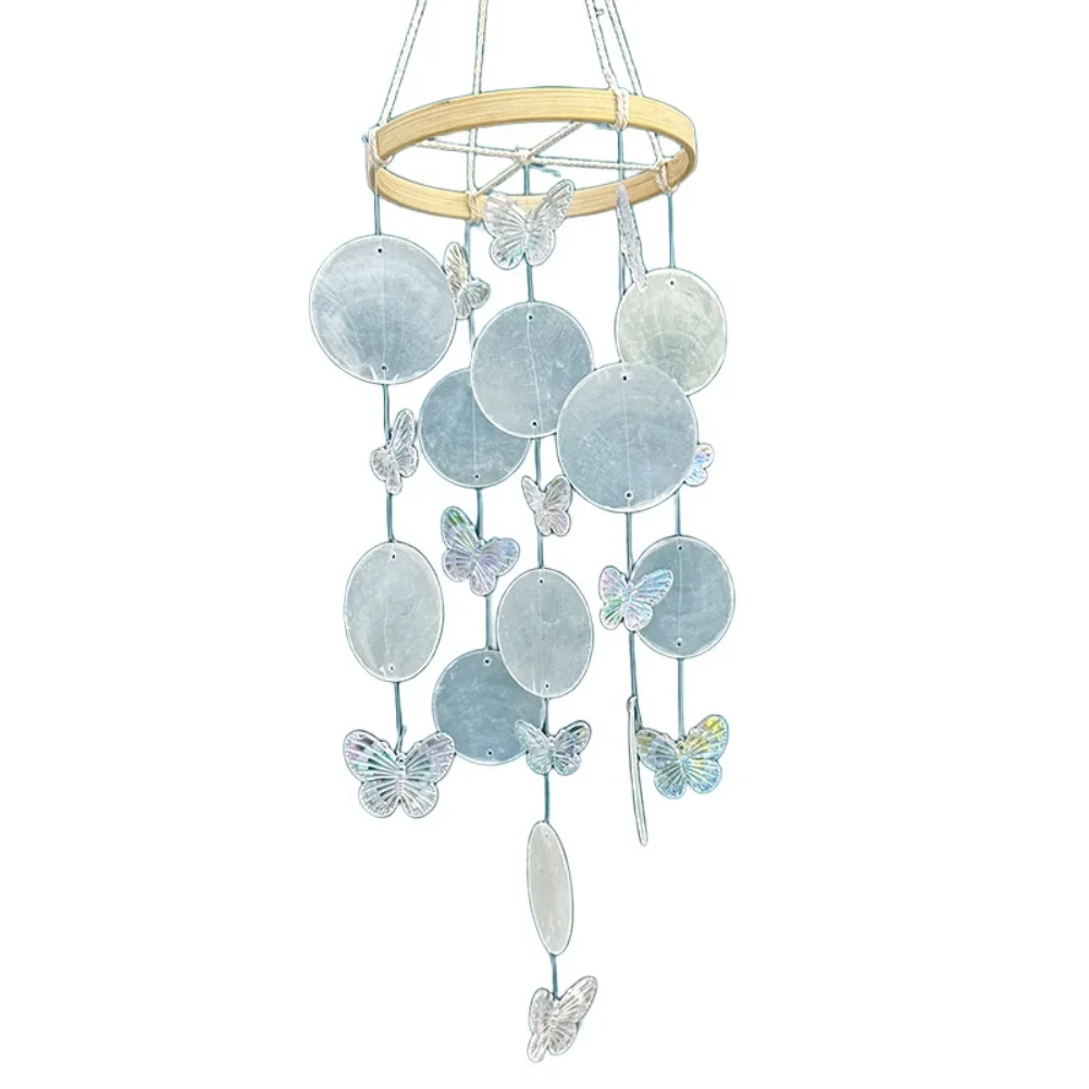 Relaxing Ambiance Butterfly Wind Chime Indoor Outdoor Bohemian Decor Versatile Sizing Enchanting Melody Exotic Touch