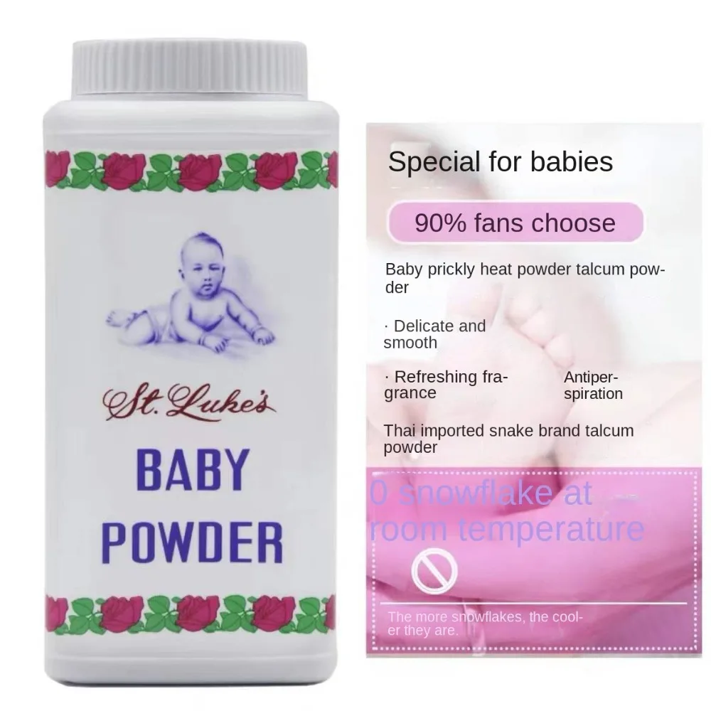 Refreshing Snake Powder Prickly Heat Talcum Relieving Itching Soothing Talcum Powder Cool skin Antiperspirant Baby Talcum Powder