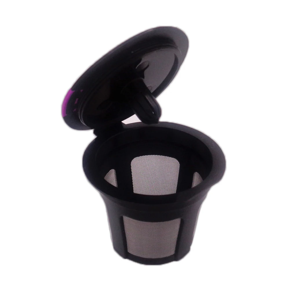 1-10Pcs Refillable Coffee Filter Cup Reusable Coffee Pod Filled Capsule Compatible With Keurig 2.0 1.0 K Cup Coffee Makers