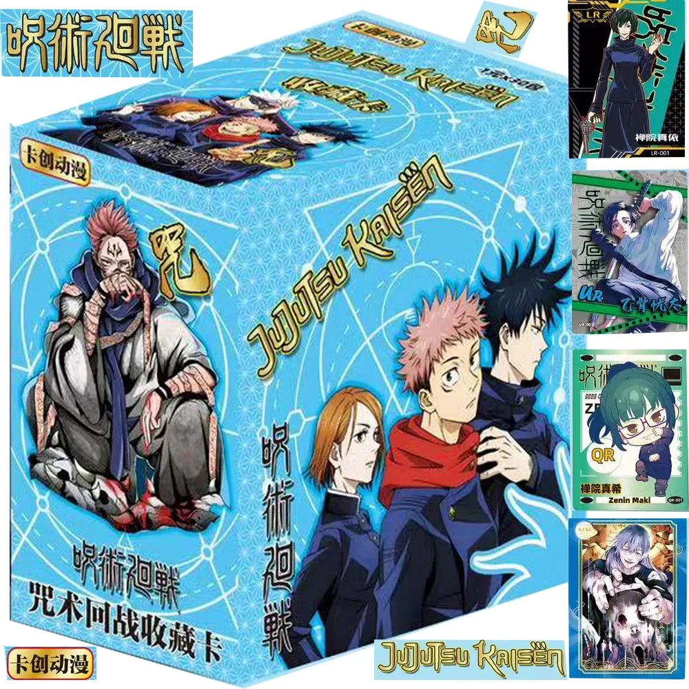 

Genuine Jujutsu Kaisen Cards For Child Itadori Yuji Fushiguro Megumi Exquisite Workmanship High Quality Materials Uncommon Cards