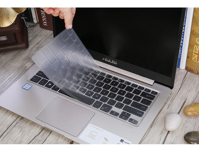 

Для ASUS ZenBook UX331 UX331UA UX331UAL UX331UN TP461 TP461UN TP461UA S406UA ноутбук прозрачный чехол для клавиатуры из ТПУ
