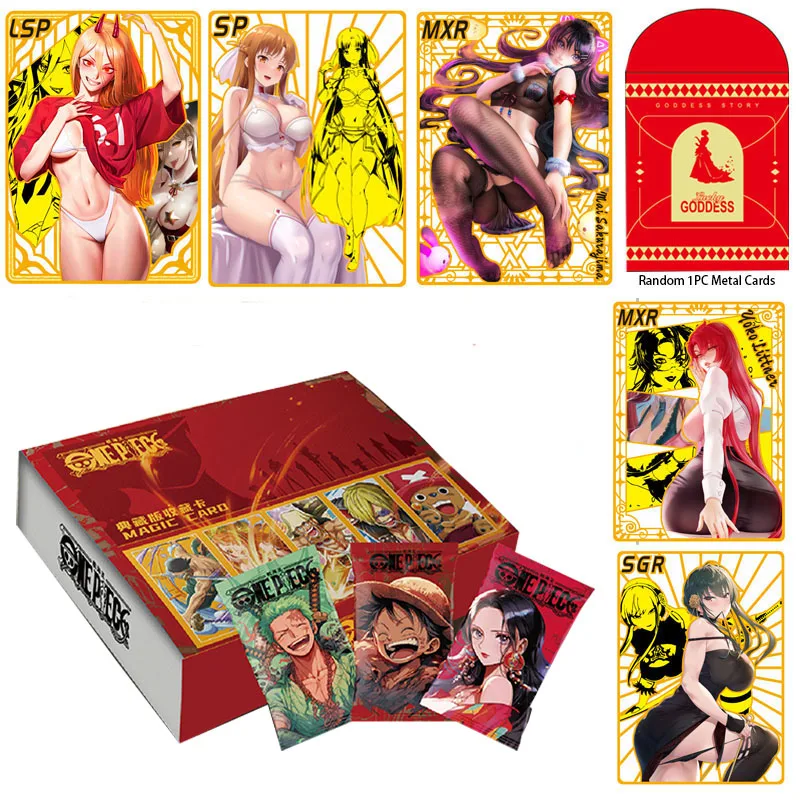 

2024 New One Piece Collection Cards Anime Trading Game Luffy Sanji Nami TCG Booster Box Game Cards