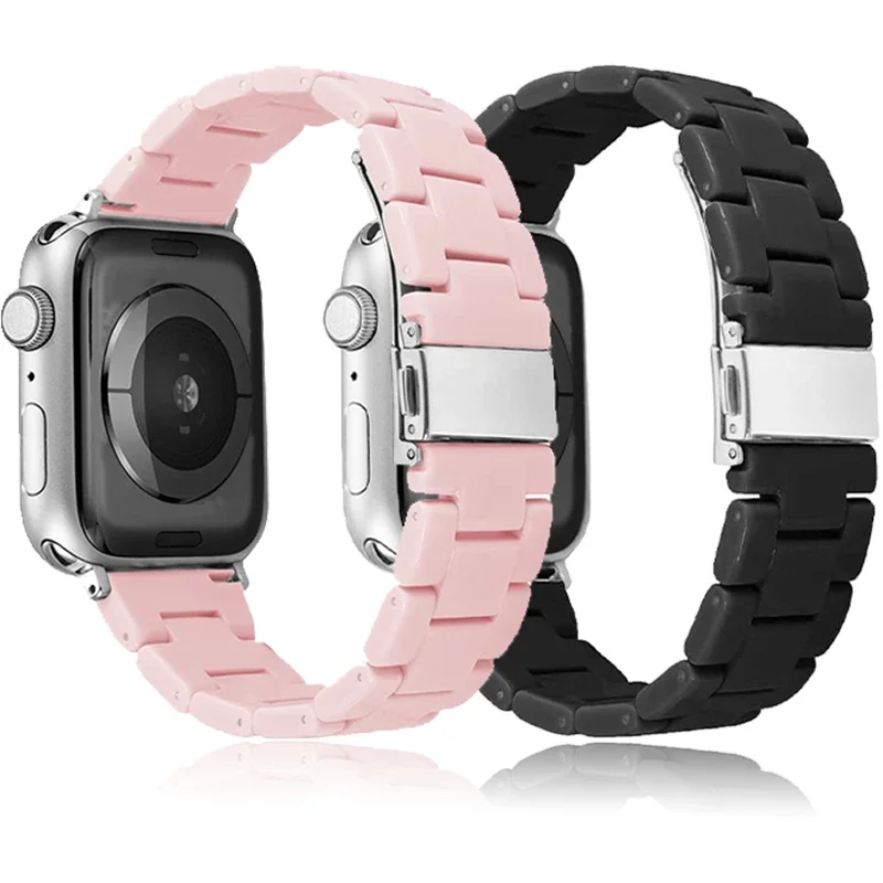 Correa para Apple Watch Ultra 2, banda de 49mm, 44mm, 40mm, 41mm, 45mm, 46mm, 42mm, pulsera de dulces con eslabones intercambiables para iWatch 10, 9, 8, 7, SE 6, 5, 4, 3, 2