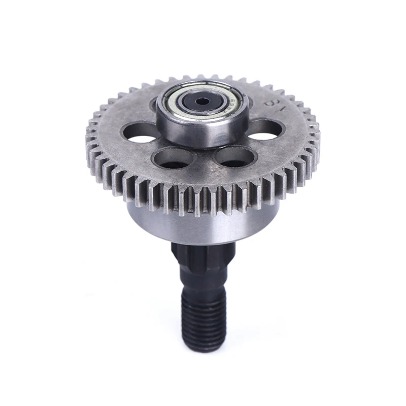 Hot 2Pcs Gear Parts For Lawn Mowers 47 Groove Lawn Mower Gears Incl Shaft Incl Pinion Set