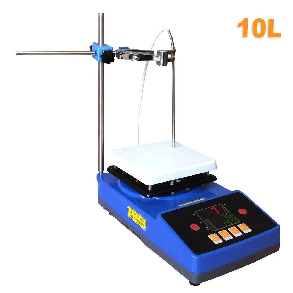 11 Inch Square ceramic thermocouple PID Control laboratory hot plate