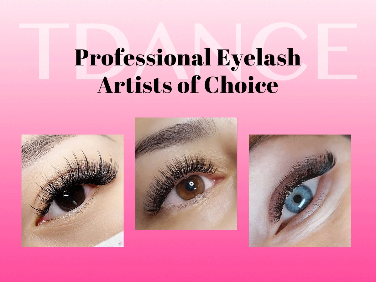TDANCE Kaschmir-Wimpernverlängerung, supermattschwarz, klassische Wimpernverlängerung, individuelle Volumen-Wimpern für professionelle Nerzwimpern – Detail 3