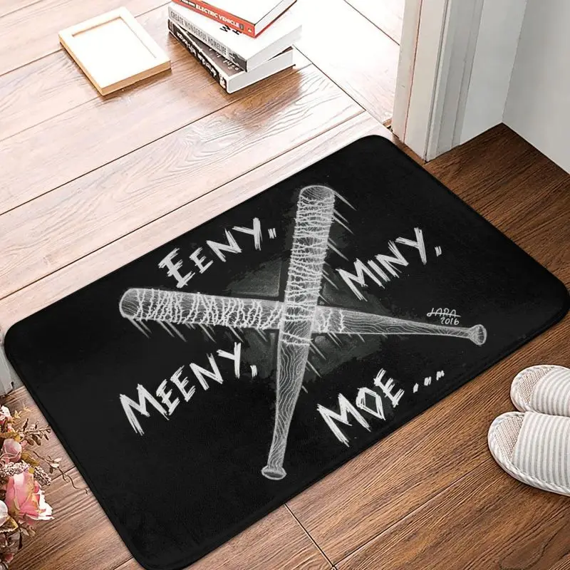 Custom The Walking Dead Doormat Mat Anti-Slip Bath Kitchen Garage Rug Carpet 40*60cm