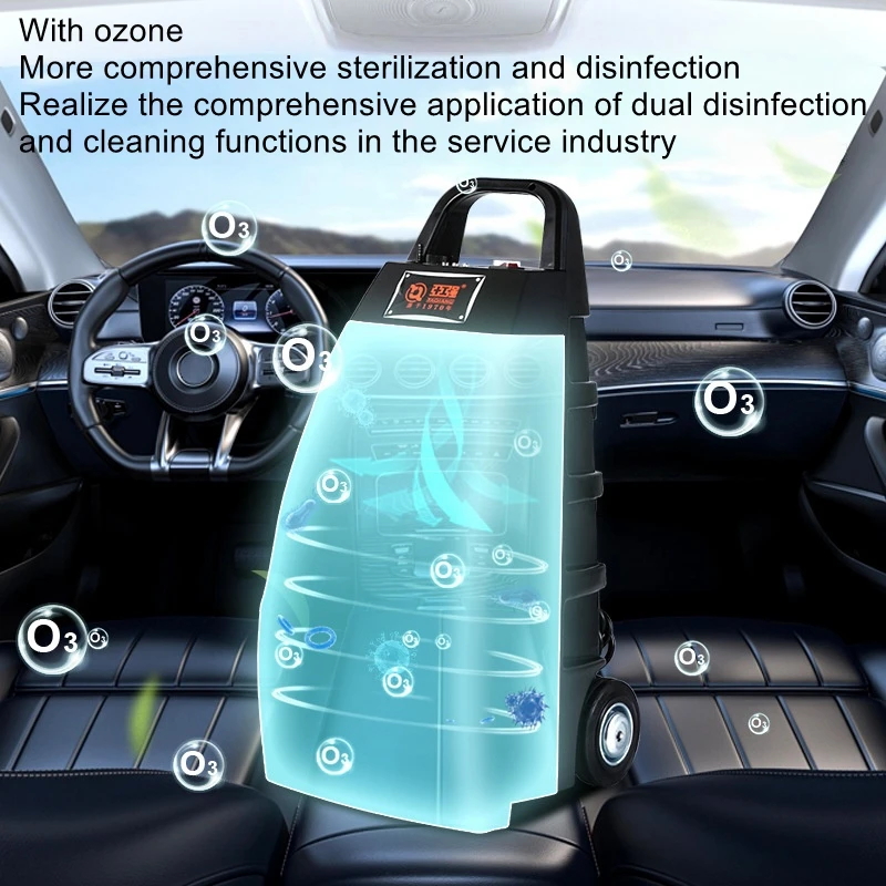 

High Temperature Steam Car Wash Steam Ozone All-in-One Steam Cleaning Machine