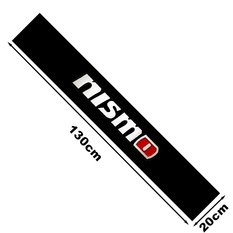 Car Sunshade Stickers Auto Front Windshield Decorative Decals For Nismo Tiida Teana Skyline Juke X-trail Almera Qashqai Goods