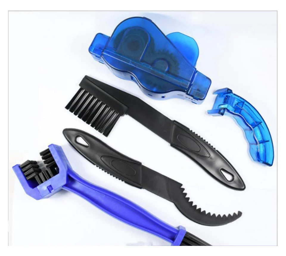 Bicycle Chain Washer Cleaner Set, Mountain Bike Accessories, Maintenance Tools, Cleaning Large Brushes, Box