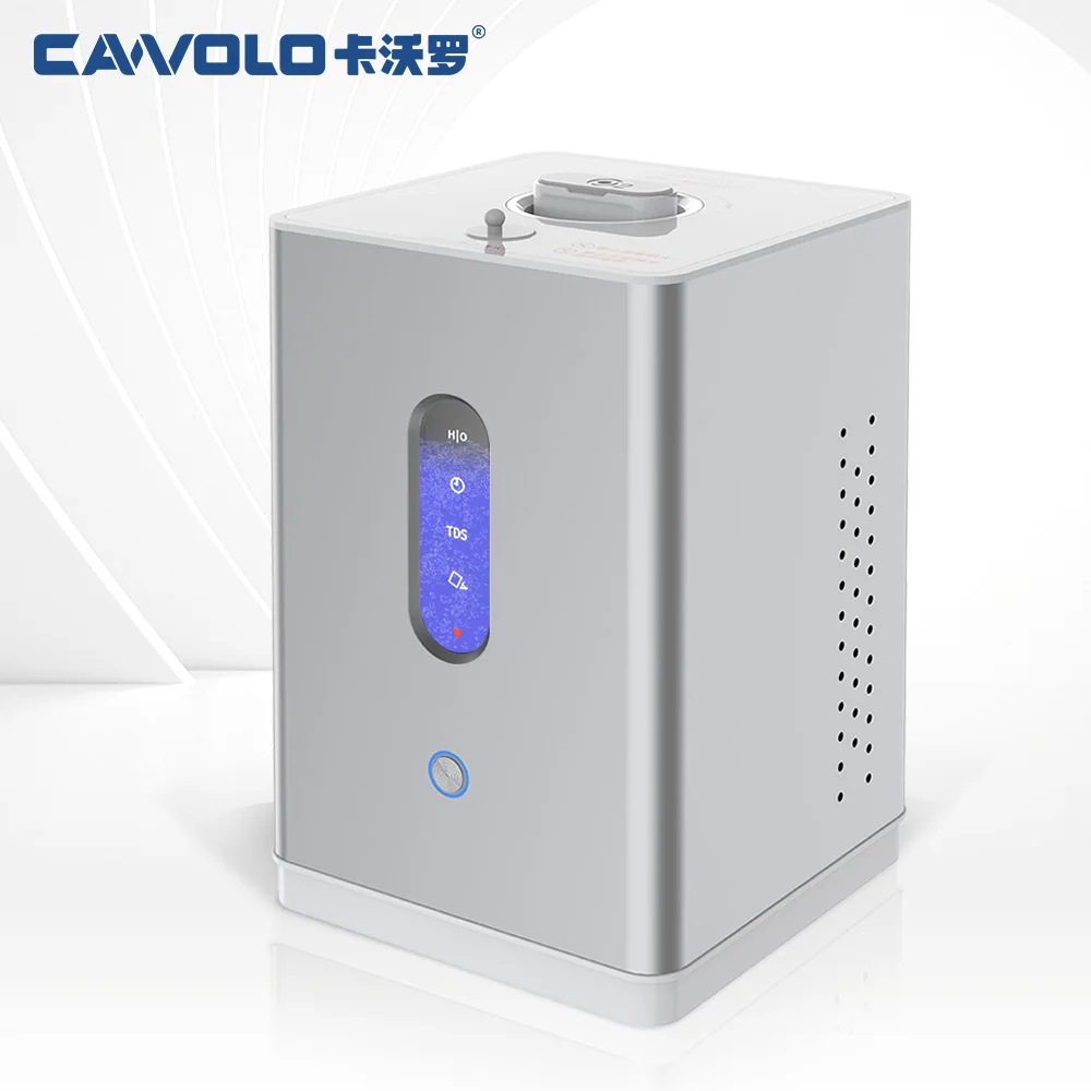 HIM-22 Cawolo Portable Hydrogen Inhalation Generator OEM/ODM 150ml Hydrogen Generator Browns Gas Inhaler Machine