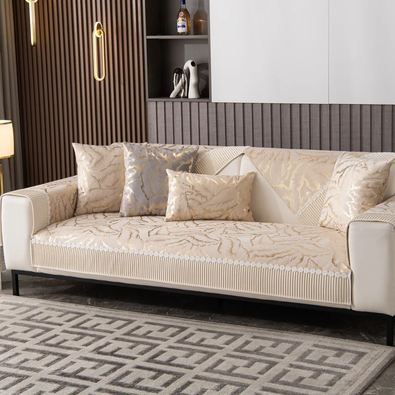 Non-slip Chenille Sofa Cover Four Seasons Universal Sofas Cushion for Living Room Modern Couch Protector Case Home Decor