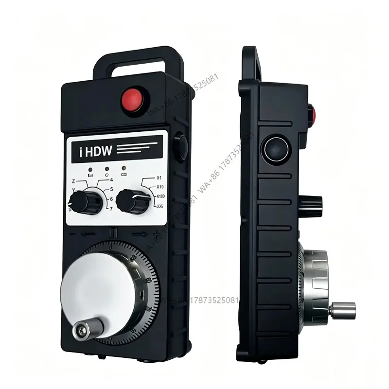 IHDW Series CNC MPG Wireless Handwheel Manual Pulse Generator+Receiver for System With 2 Enable
