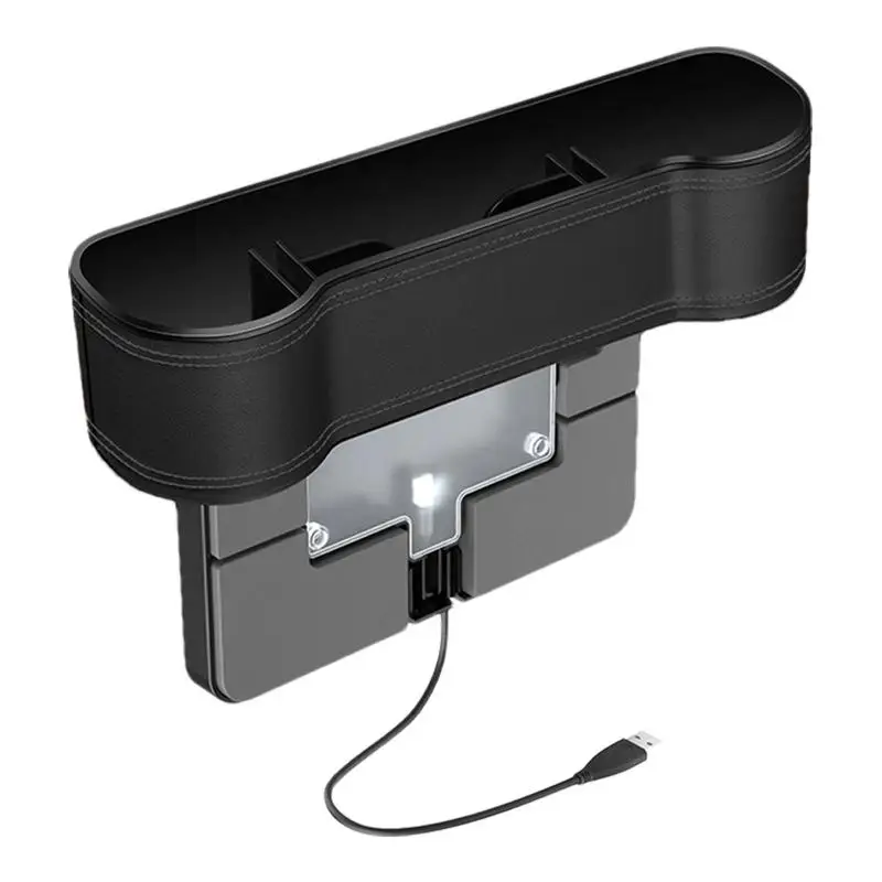 

Car Seat Filler Organizer Automotive Console Organizer Automotive Faux Leather Seat Organizer Car Interior Console Crevice