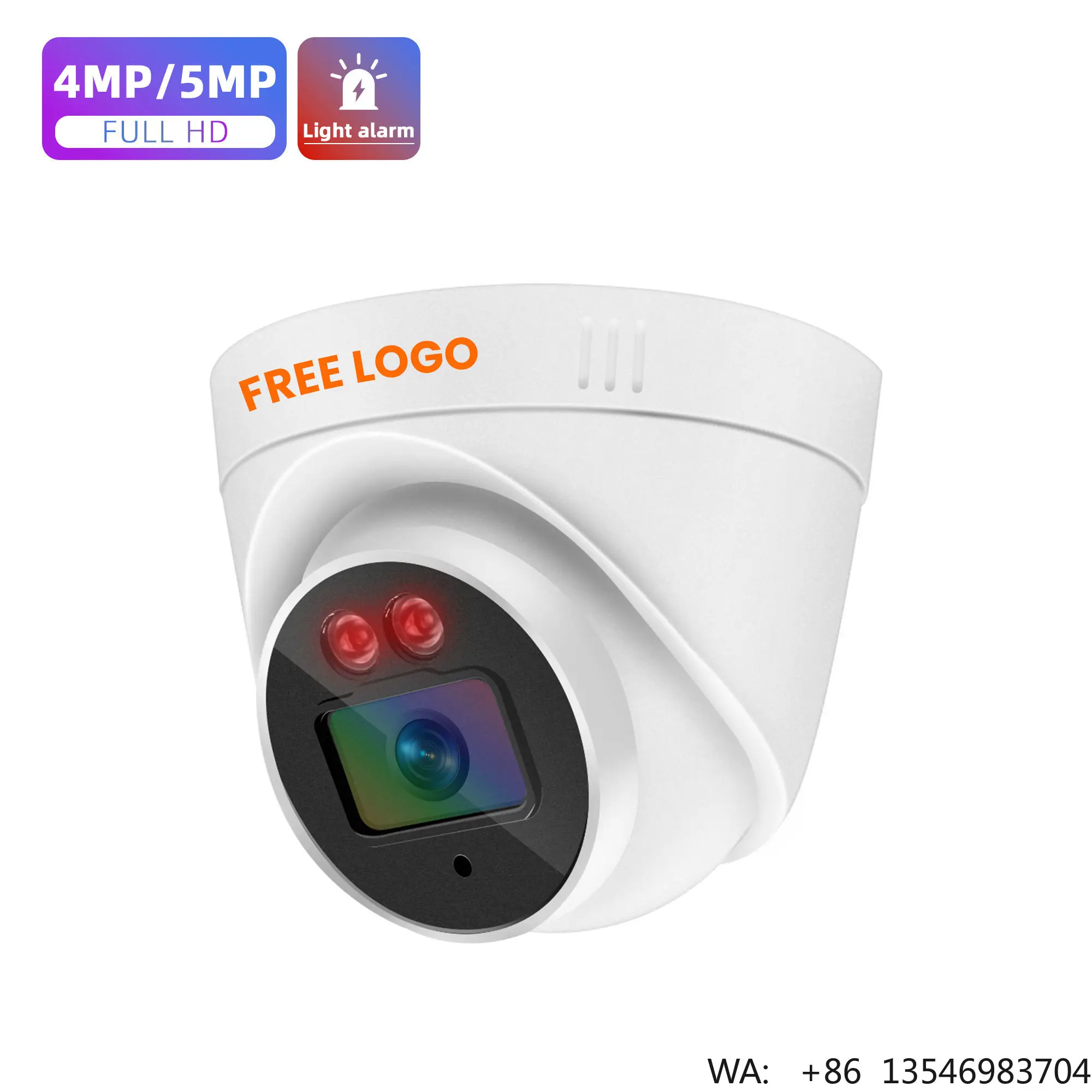 

Compatible HIK POE IP Security CCTV Camera 4MP 5MP 8MP Dome Bullet Turret with Night Vision Dual Light Motion Detection Mic