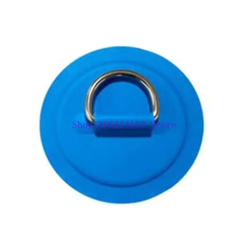 kl23 Inflatable Boat D-Rings Pad Patches PVC Marine D-Rings Pad Stainless Steel Buckle