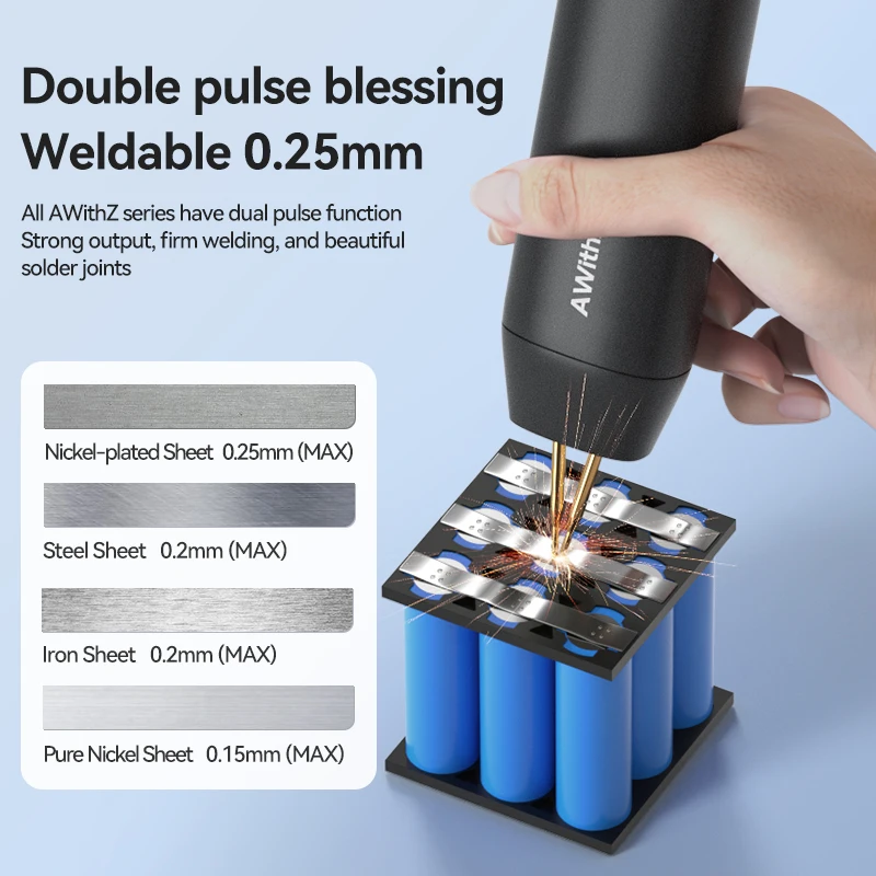 

Upgraded Battery Spot Welder for 18650 Battery Mini Spot Welding Machine With 11 Gear Adjust, Long Spot Welding Pen