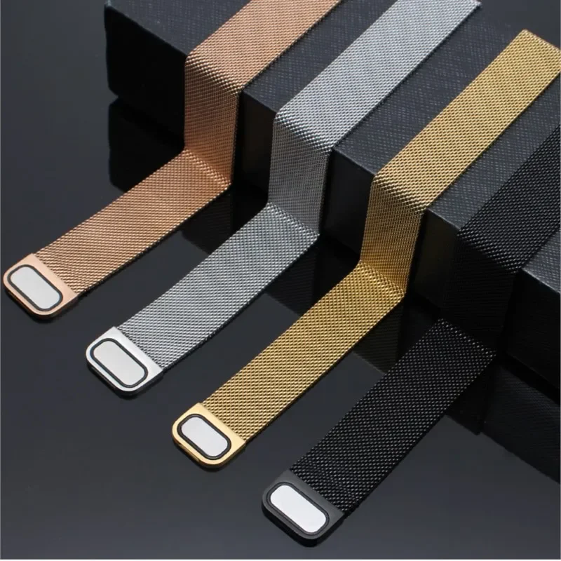 Milanese loop For Amazfit GTS/GTR-4-3-2-2e-Mini-Pro/stratos 3 Metal Bracelet 20mm 22mm watch band for Amazfit bip-U-S-lite strap