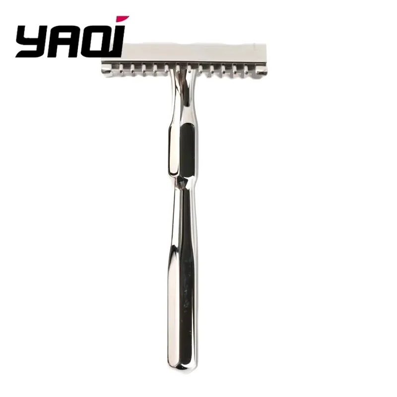 YAQI 0.30mm Blade gap for Men Shaving PAGODA MIRABILIS Stainless Steel Safety Razor Wet Shave Tools Best Gift for Men