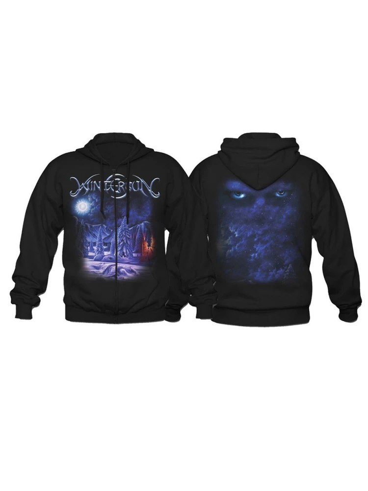 

Мужская куртка Wintersun Bla Metal Ro Band с капюшоном на молнии, хлопковая толстовка, молодежная модная осенне-зимняя куртка