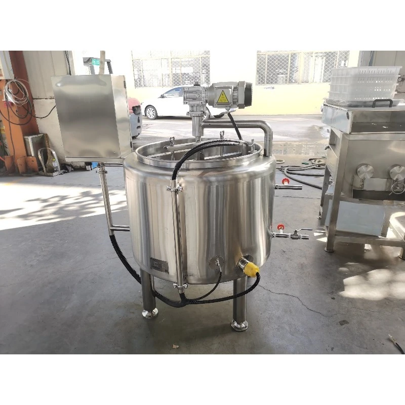 New Design  Cheese Mixing Machine  Cheese Make Tank Equipment Mozzarella Cheese Making Production Line