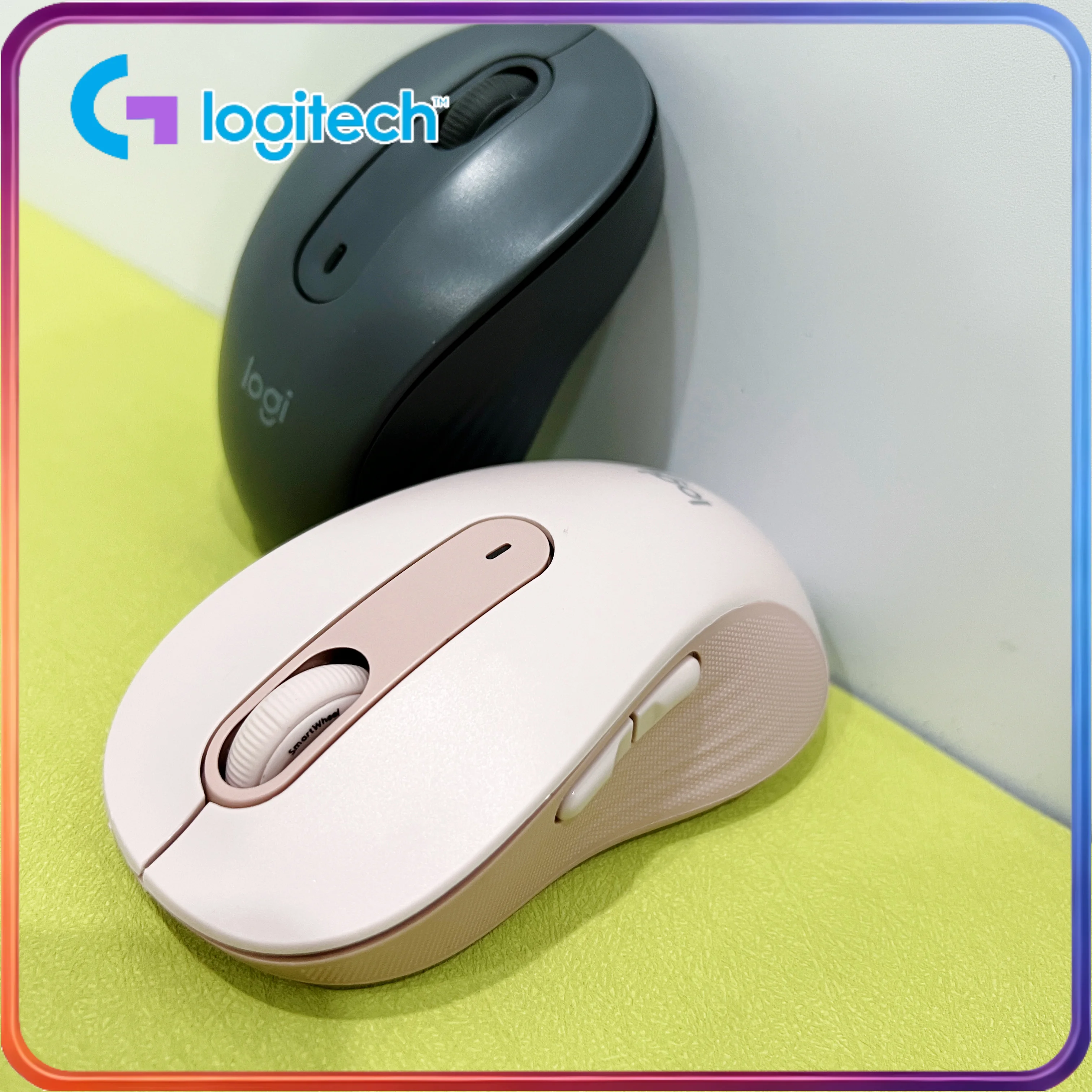 Logitech M650/M650L business gift mouse, exquisite workmanship and good texture.