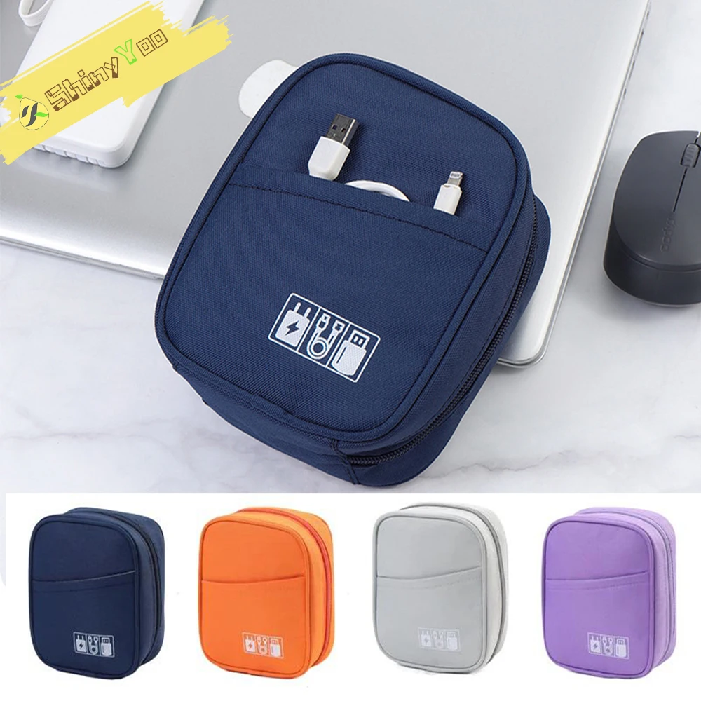 

Storage Pouch for Small Electronics and Accessories,Tech Bag,Electronic Organizer Case Compatible with MacBook Laptop Charger