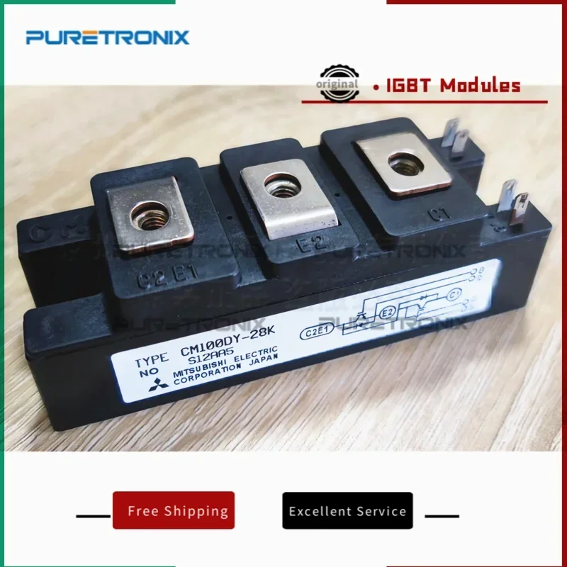 CM100DY-28K CM75DY-28K شحن مجاني وحدة IGBT الأصلية الجديدة