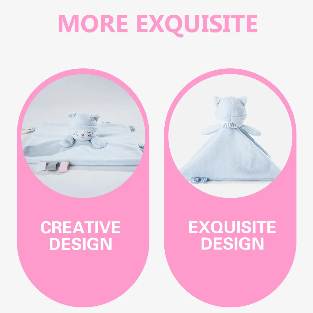 Couverture apaisante pour bébé, serviette douce et confortable pour nourrissons, pour berceaux, poussettes, couverture de sécurité apaisante pour nouveau-né