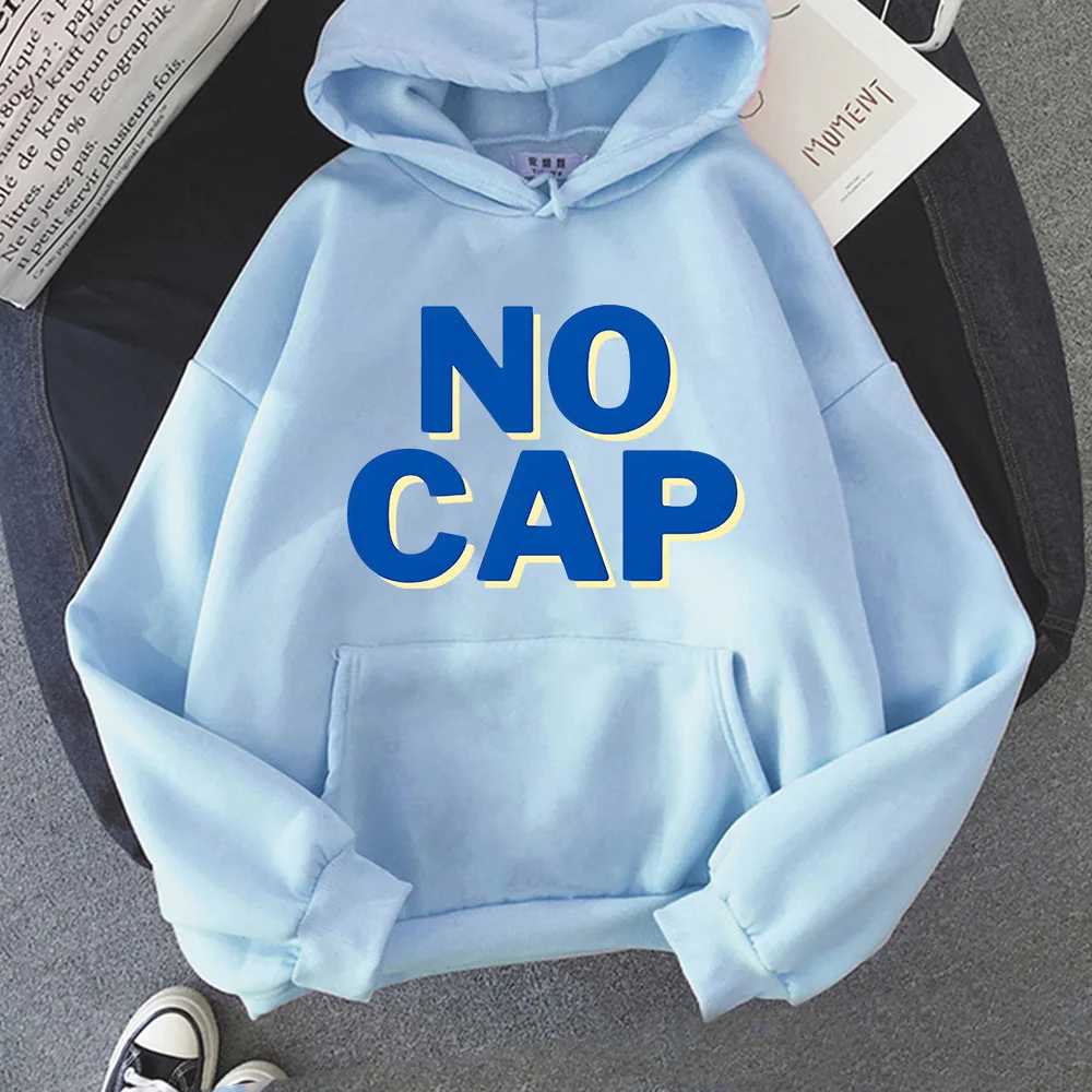 

NoCap Hoodie for Autumn/Winter Hip Hop Comfortable Sweatshirt for Boys/girls Harajuku Gothic Clothes Sudaderas Fleece Pullovers