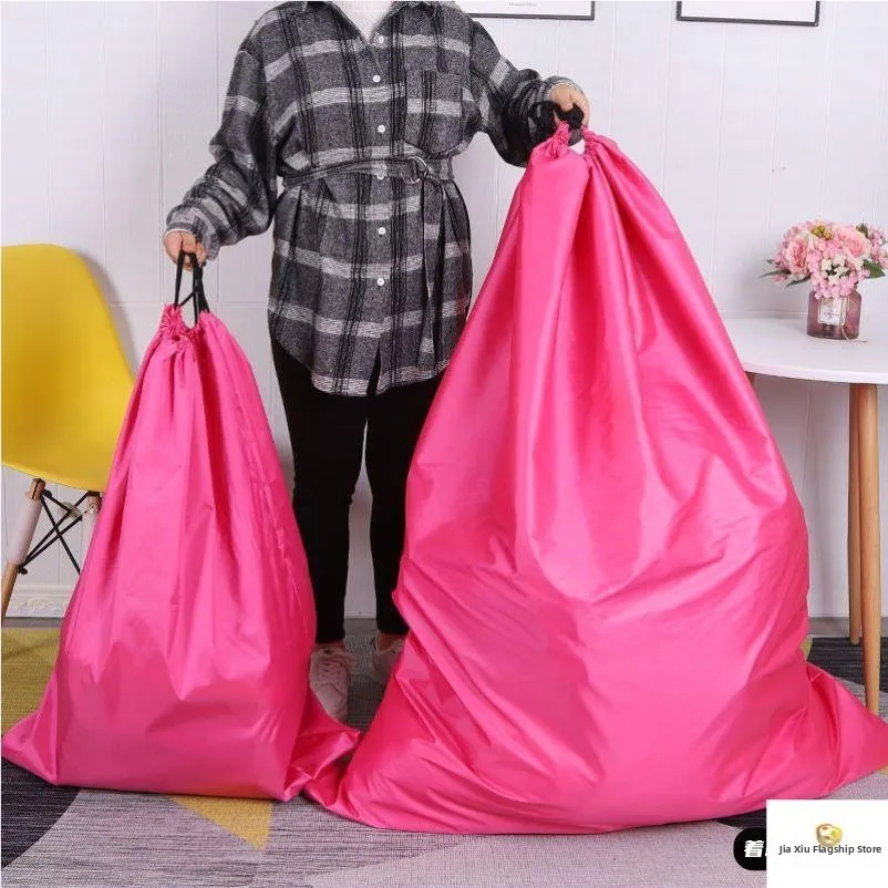 ถุงคลุมกันฝุ่นขนาดใหญ่ ผ้าคลุมเตียงแบบพับได้ สำหรับเตียงนอน ป้องกันฝุ่นละออง จัดระเบียบบ้าน