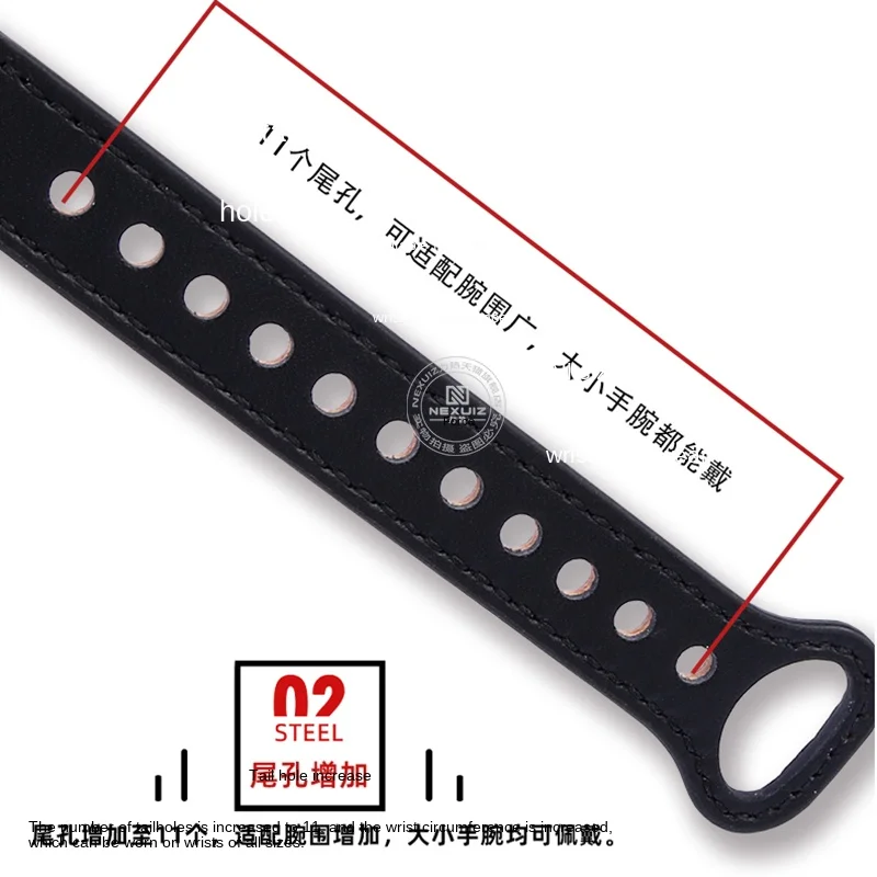 화석 여성용 가죽 시계 스트랩, 아르마니 로시니 DW 범용 스트랩, ES5091, ES5121, ES5090, ES3843, ES4371, 14mm