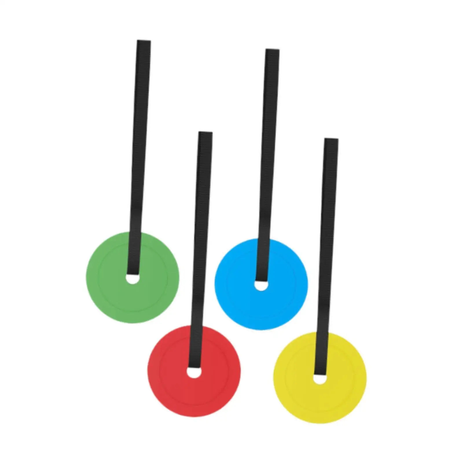 

4x Football Goal Target Discs Football Shooting Training Aid for Football