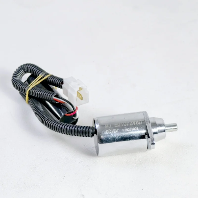 2V92 OIL PUMP SHUTDOWN SOLENOID VALVE 2-CYLINDER AIR-COOLED ENGINE 2V92 2V95 GENERATOR KDE15000 12KW 15KW SOLENOID VALVE PARTS