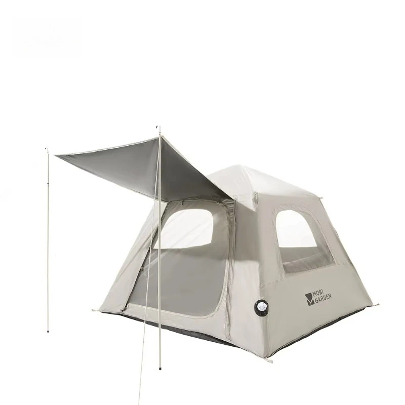 2026 New Mobi Garden PO165PRO Zero Automatic Pop-Up Park Tent with Black Coating UV Protection, Lightweight, Easy Setup for Outd
