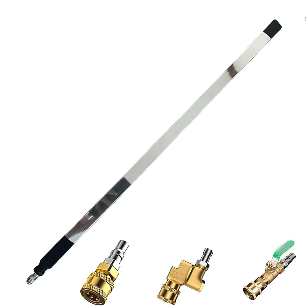 

Radiator Cleaning Rod High-Pressure Cleaner 57 60cm 180 Rotating Connector Flexible Rotation Heavy-Duty Structure