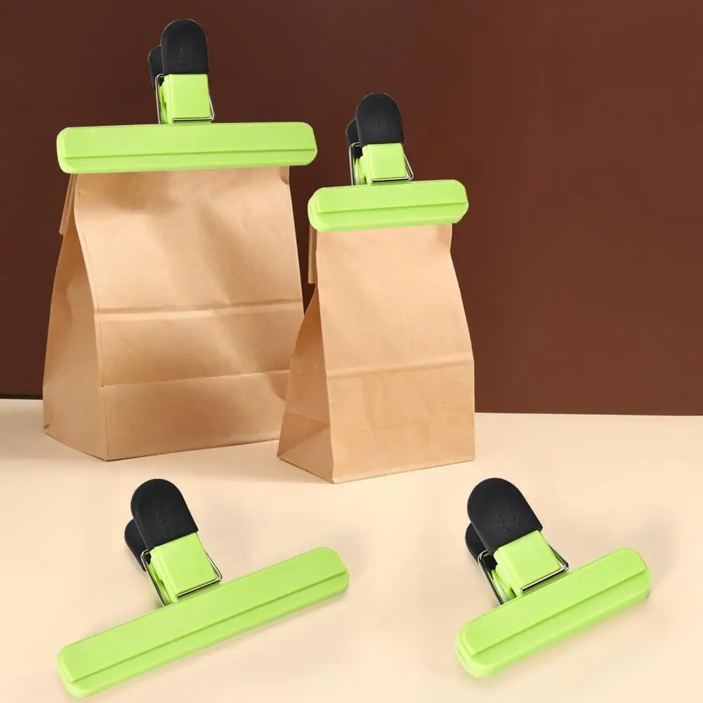 Kitchen Chip Bag Clips 6 Pcs Sealing Clip Set for Food Storage Small Bag Air Tight Seal Grip for Snacks