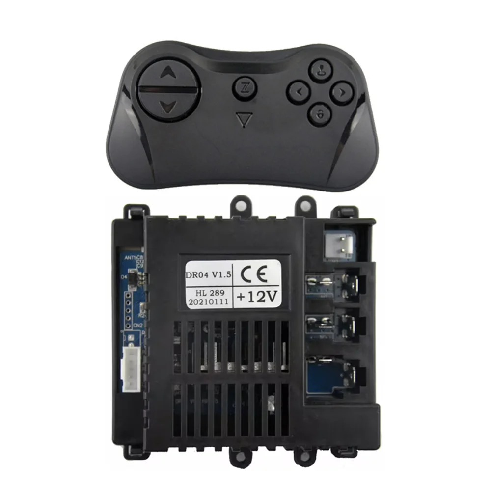 ZM-DR04 Children's Electric Car Remote Control Receiver Control, 12V DR04 V1.5 Kid's Ride On Toy Car Controller